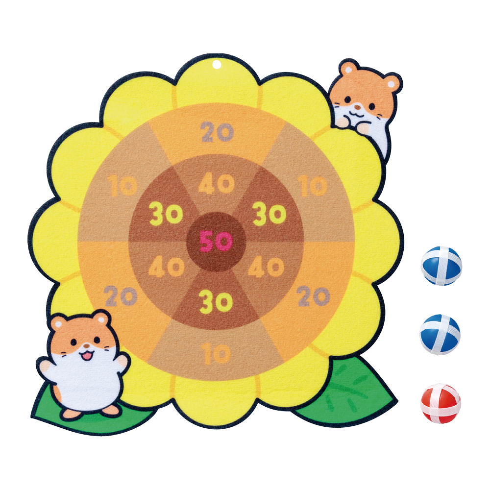 ピタッとひまわりダーツ