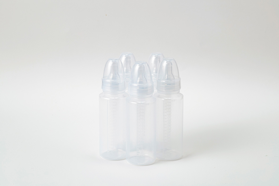 防災用哺乳瓶5個入