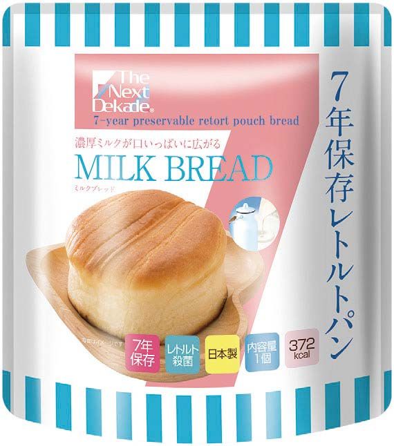 7年保存レトルトパン 100g ミルクブレッド