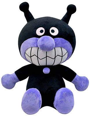 アンパンマン抱き人形ソフト（ばいきんまん）ぬいぐるみ