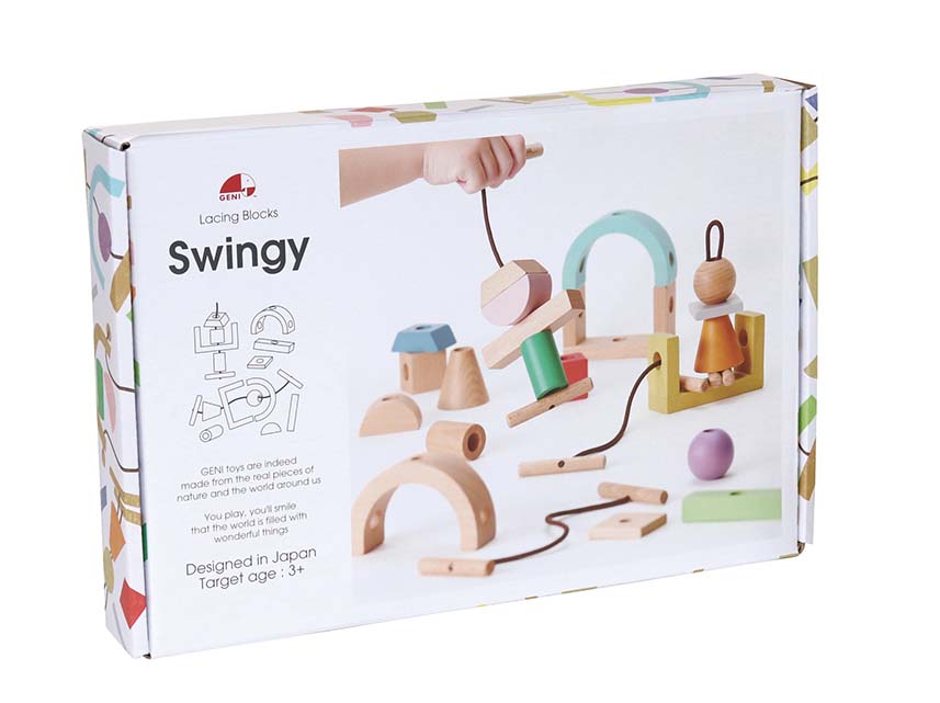 ひも通しブロック Swingy　プレゼント用・追加用