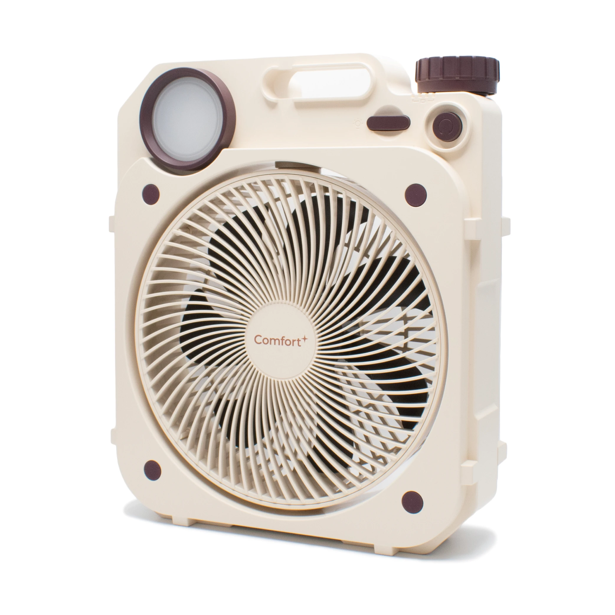 避難生活用充電式送風機薄型