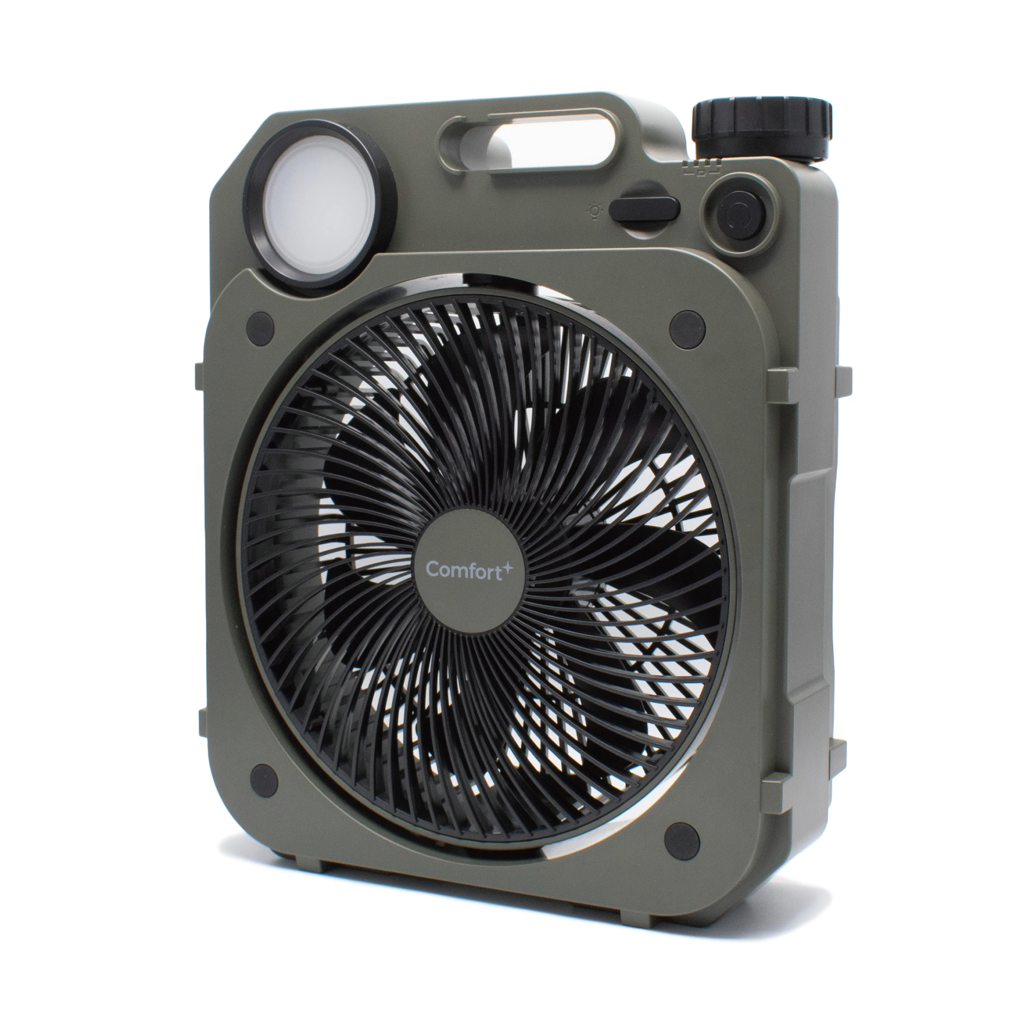 避難生活用充電式送風機薄型