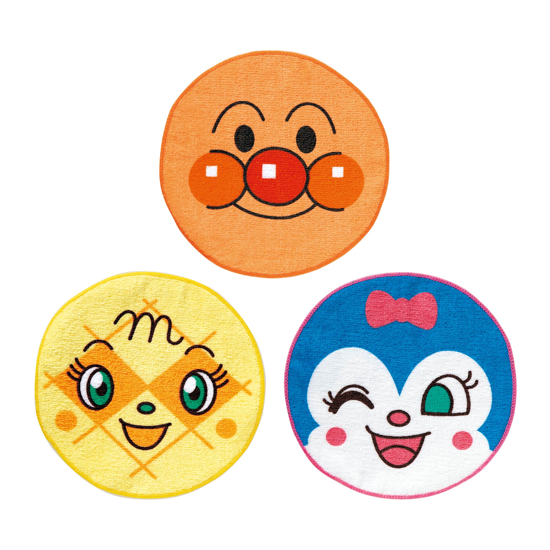 アンパンマンプチタオル3枚セット