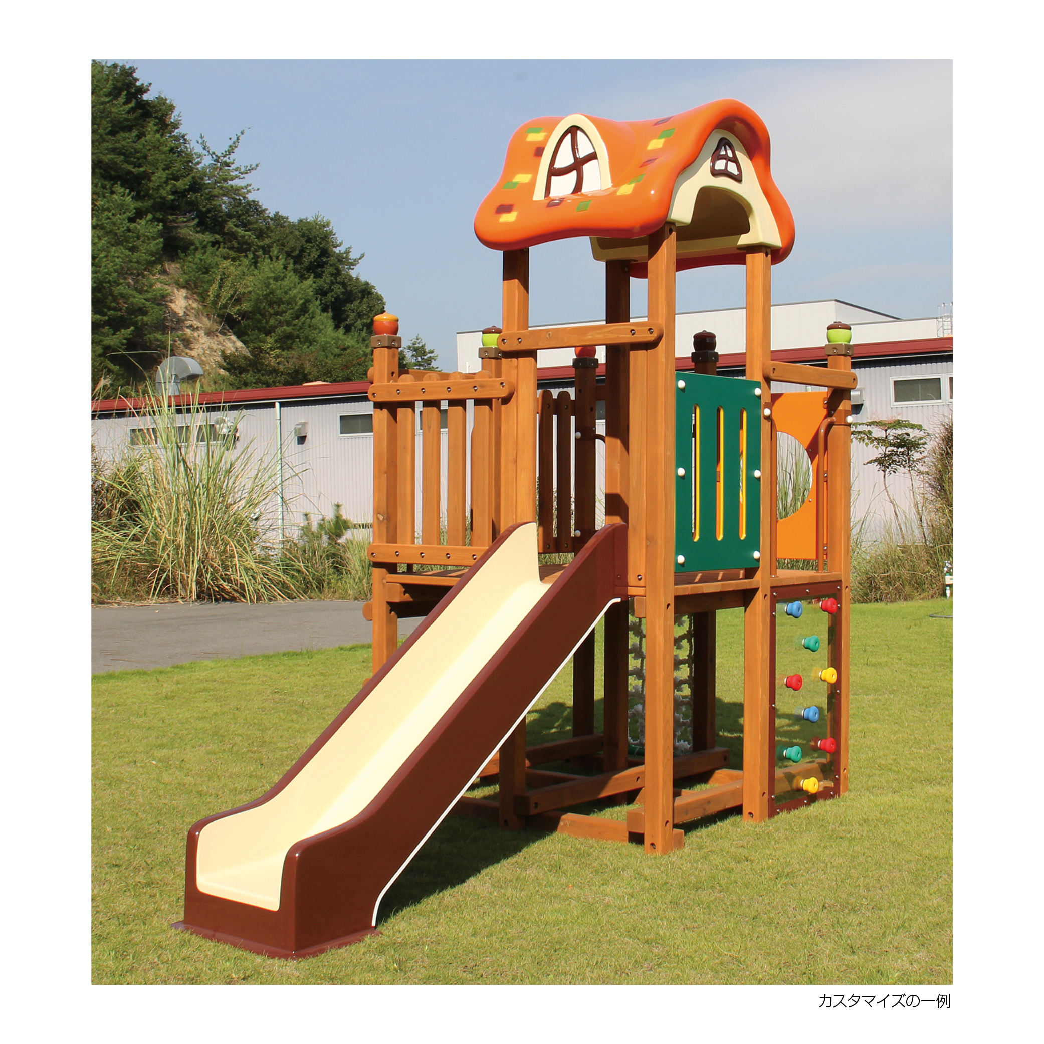 どんぐりアスレチック　アップデッキ