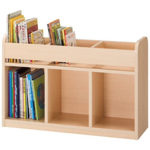 抗ウイルス・収納ラック　プチ絵本棚