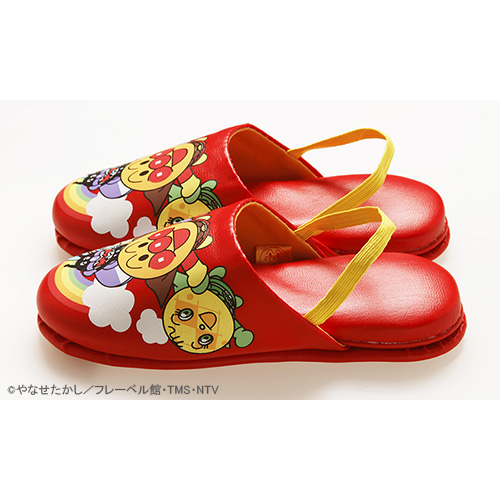 アンパンマンニュービニールスリッパ（赤）