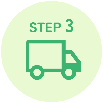 商品お届けまでの流れSTEP3